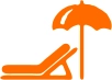 Beach umbrella